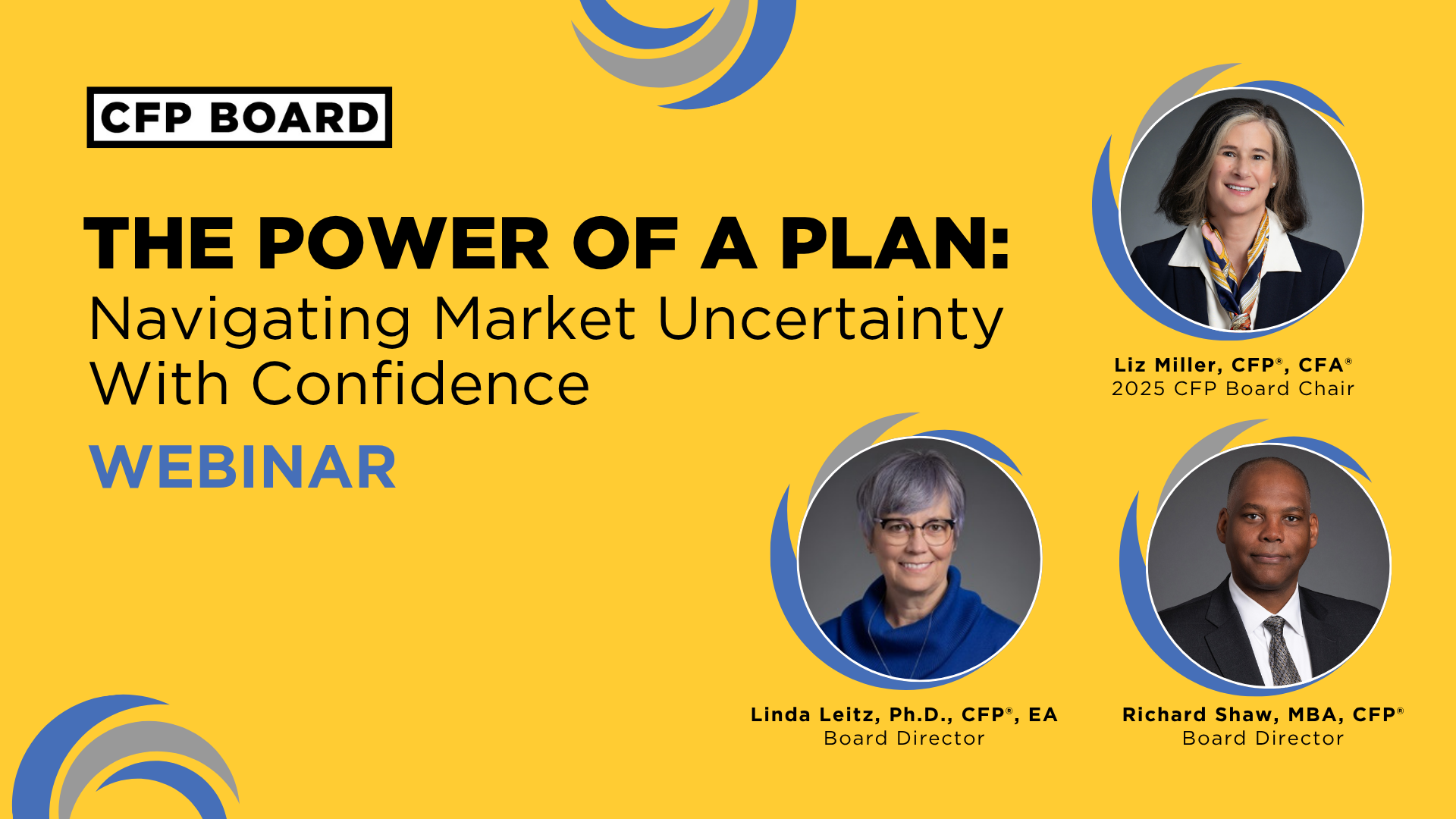CFP Board Webinar Highlights the Power of Financial Planning Amid Market Uncertainty