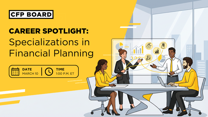 Career Spotlight Series Specializations in Financial Planning
