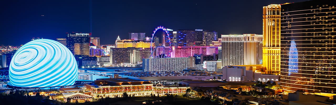 Las Vegas Skyline, night