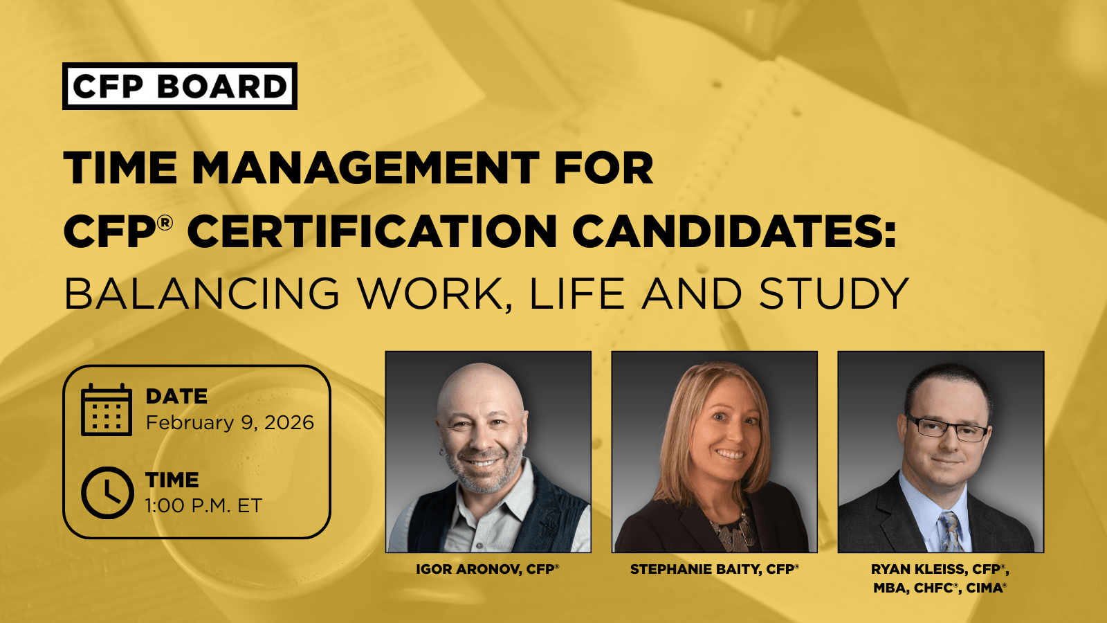 Setting Yourself Up for Success on Exam Day Webinar