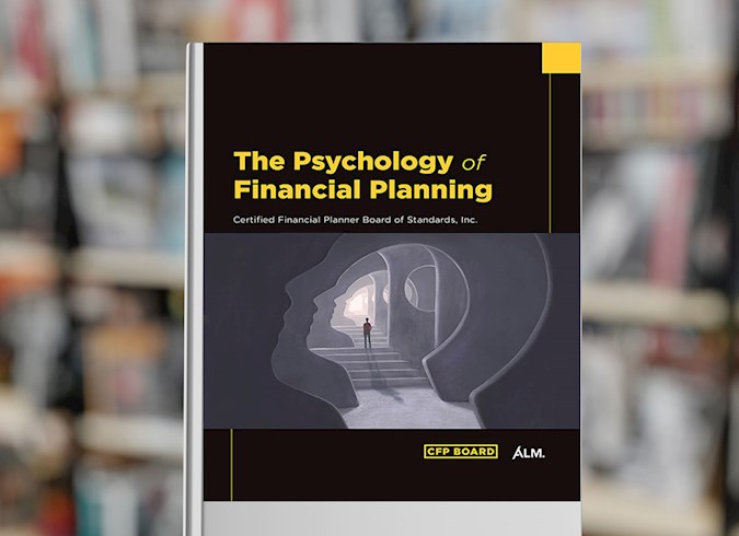 Psychology of Financial Planning Book Sign